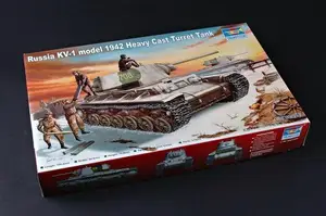 Трубач 00359 135 Россия KV-1 Танк модель комплект (модель 1942)