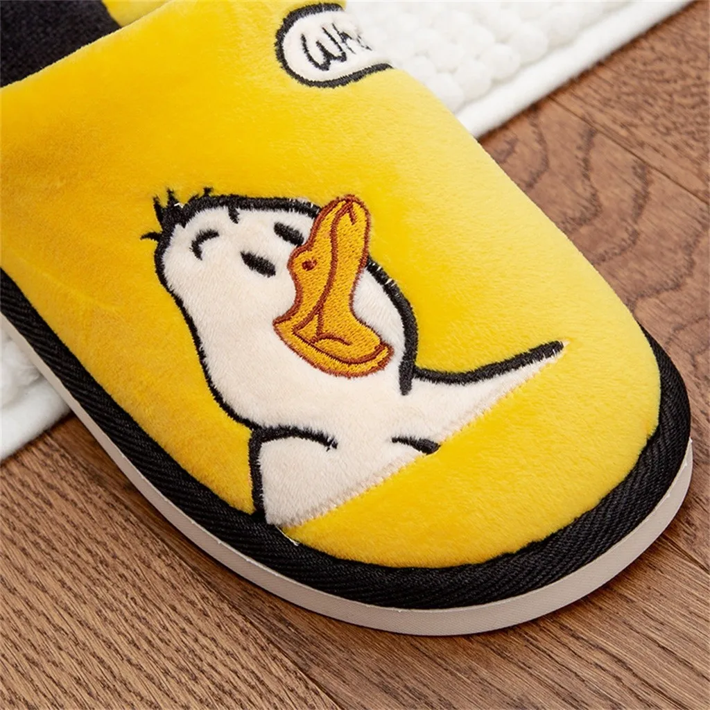 Зимняя мужская обувь на плоской подошве и платформе теплая Домашняя Милые