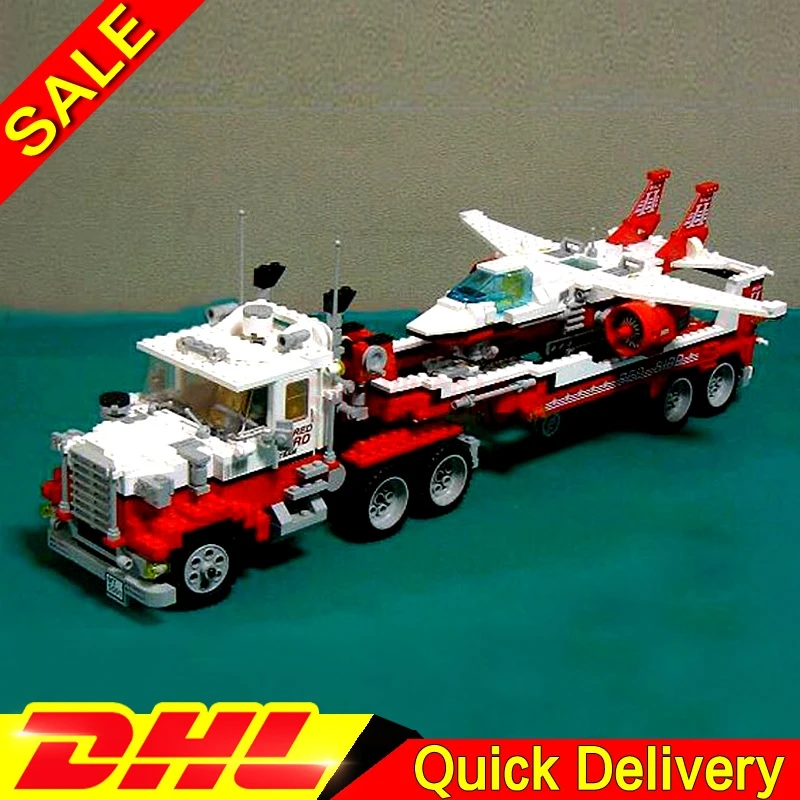 LP 21017 оригинальные модели наборы Mach II Red Bird Rig развивающие строительные блоки