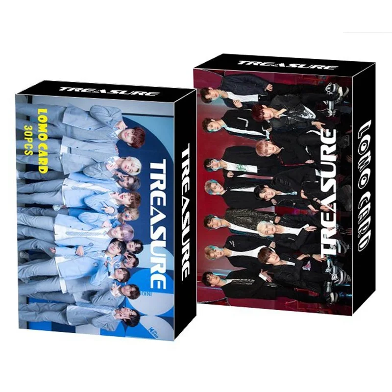30 шт./компл. Kpop ENHYPEN Treasure Фотокарта HD фотоальбом LOMO Card для поклонников подарок |