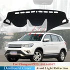 Защитная накладка на приборную панель для Changan CS75, 2014, 2015, 2016, 2017, автомобильные аксессуары