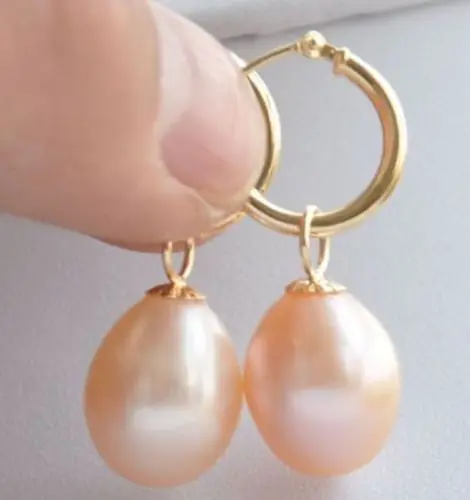 

Бесплатная доставка Оптовая цена ^^ ^ Очаровательная AAA + 10-11 мм розовая натуральная жемчужина Южных морей болтается