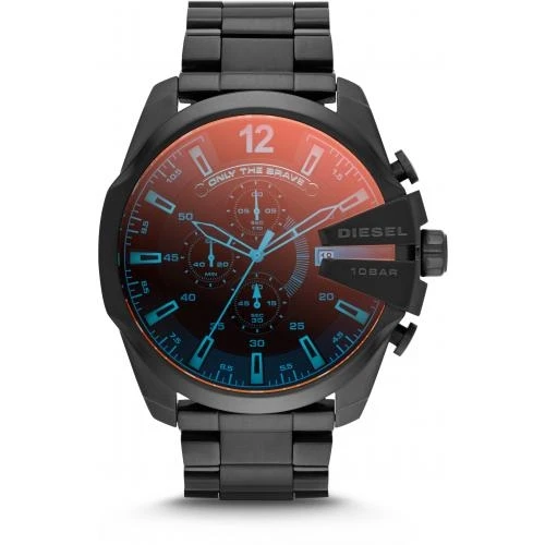 Морской антиквариат дизельный DZ4318 Мега шеф хронограф мужские часы нержавеющая