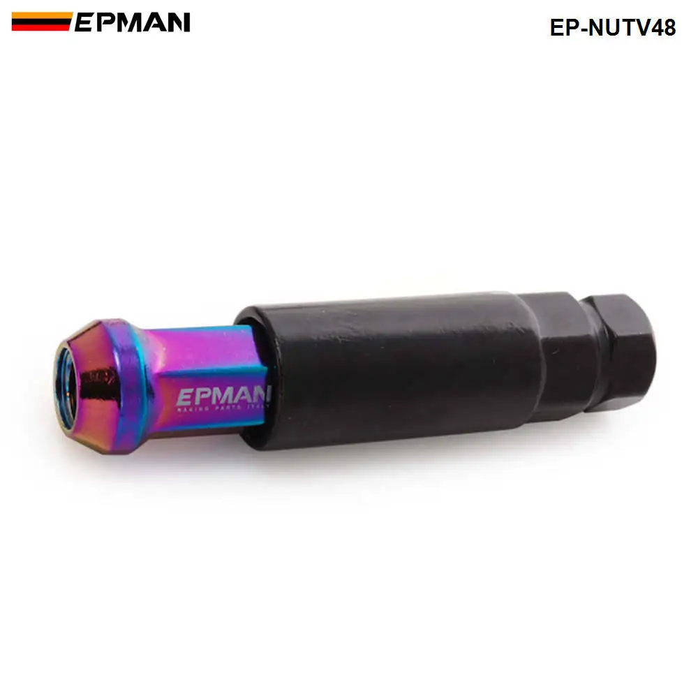 V48 гайки стали 20 шт. M12X1.5 или M12X1.25 открытого конца Расширенный тюнер 48 мм