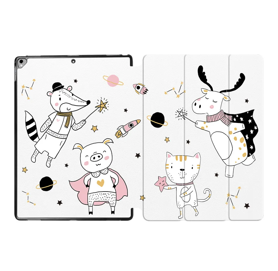 MTT чехол с граффити для iPad Pro 12,9 '' из искусственной кожи Магнитный Флип защитный чехол для планшета умный чехол Авто Режим сна/пробуждения - Цвет: IP14