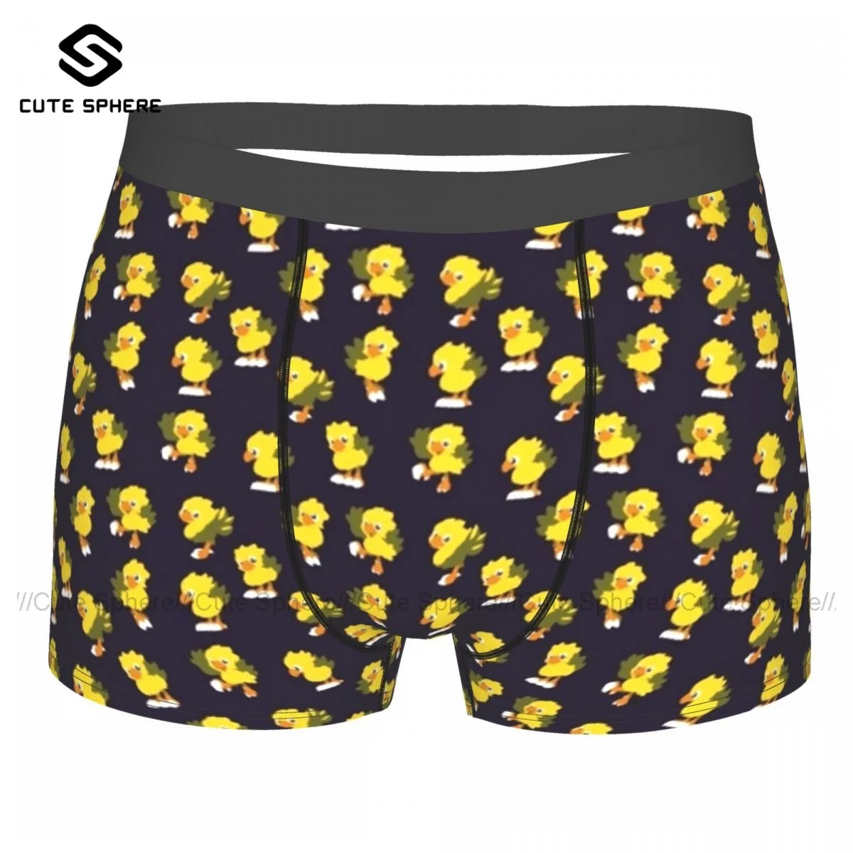 Final Fantasy Underwear Design Polyester Pouch Trunk Trenky Youth Stretch Boxer Brief