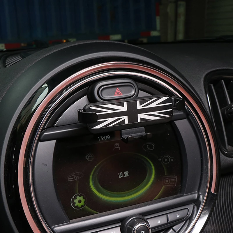 Автомобильный Стайлинг держатель телефона с разъемом для соединения