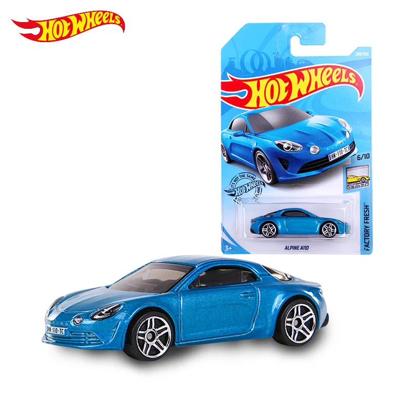 Горячее колесо 1: 64ALPINE Sedan(ALPINE A110)(супер запуск автомобиля) Заводская свежая Коллекционная версия металлического литья модель автомобиля