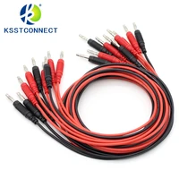 tl200 high quality 16awg flexible silicone wire 4mm banana plug patch cord test lead
