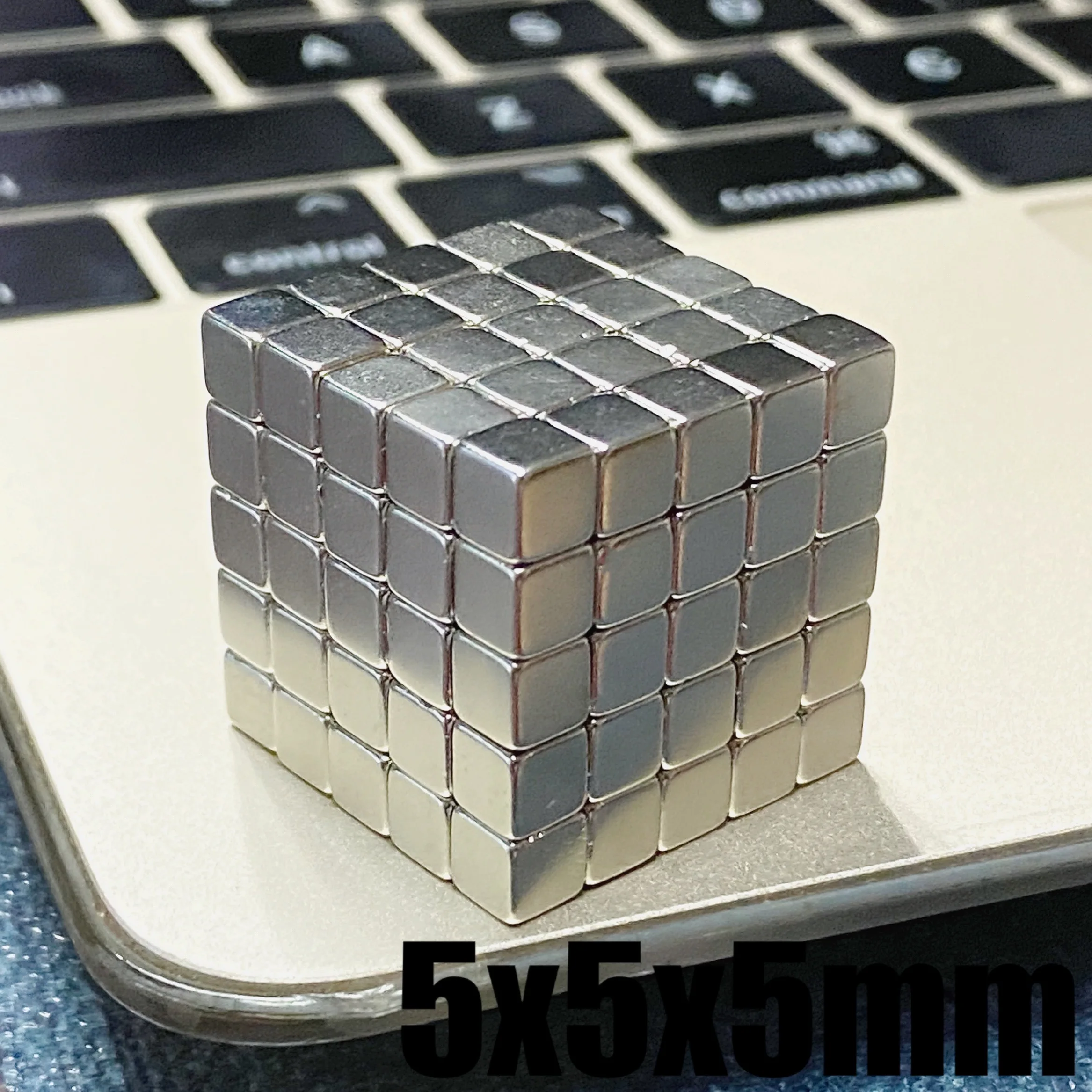 

10/20/50/216Pcs 5x5x5mm Magnet Strong Rare Earth Block Square Neodymium Magnets 5x5x5 Permanete 5*5*5