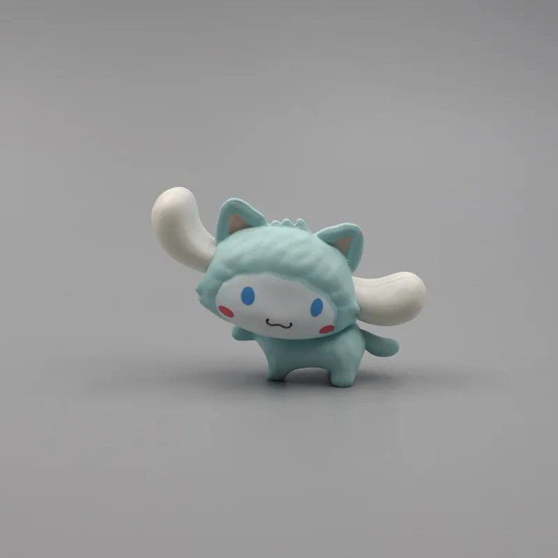 

5 Pcs/pack Kawaii Cinnamoroll Cosplay Animal Action Figure Toy Kawaii BabyCinnamoroll DIY Cake Decoration Doll Gift