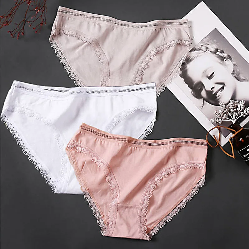 Модные стильные кружевные женские трусики с сердечками кружевное нижнее белье