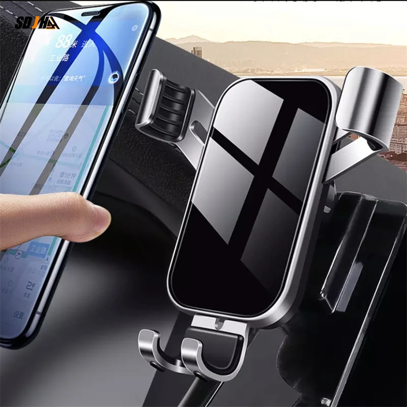 

Car Phone Holder Universal Gravity Sonsor Mobile Phone Holder Windshield Air Vent Dashboard Auto Phone Mount Vehicle Supplies
