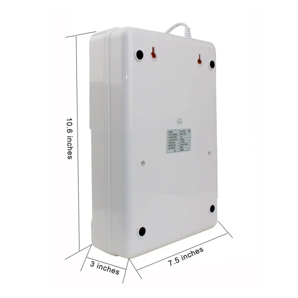 Небольшой светодиодный очиститель воздуха с дисплеем портативный генератор