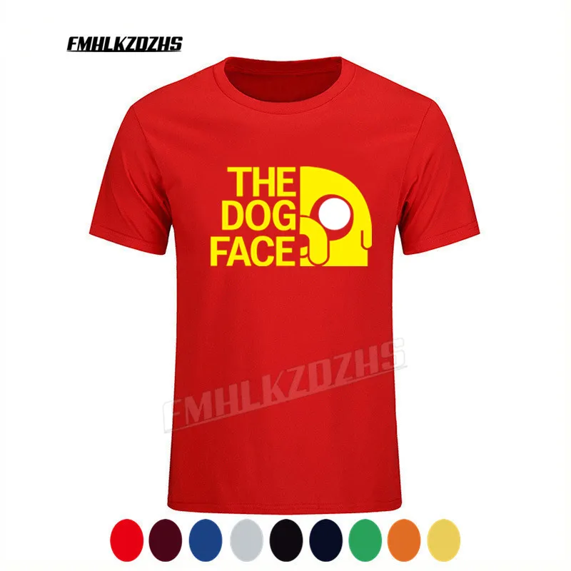 Футболка унисекс с 3D принтом изображением лица собаки и Финна Джейка модель H98 на
