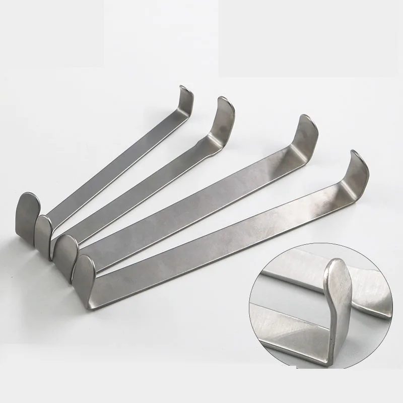 Ретрактор для щитовидной железы пластинчатый прямоугольный непористый