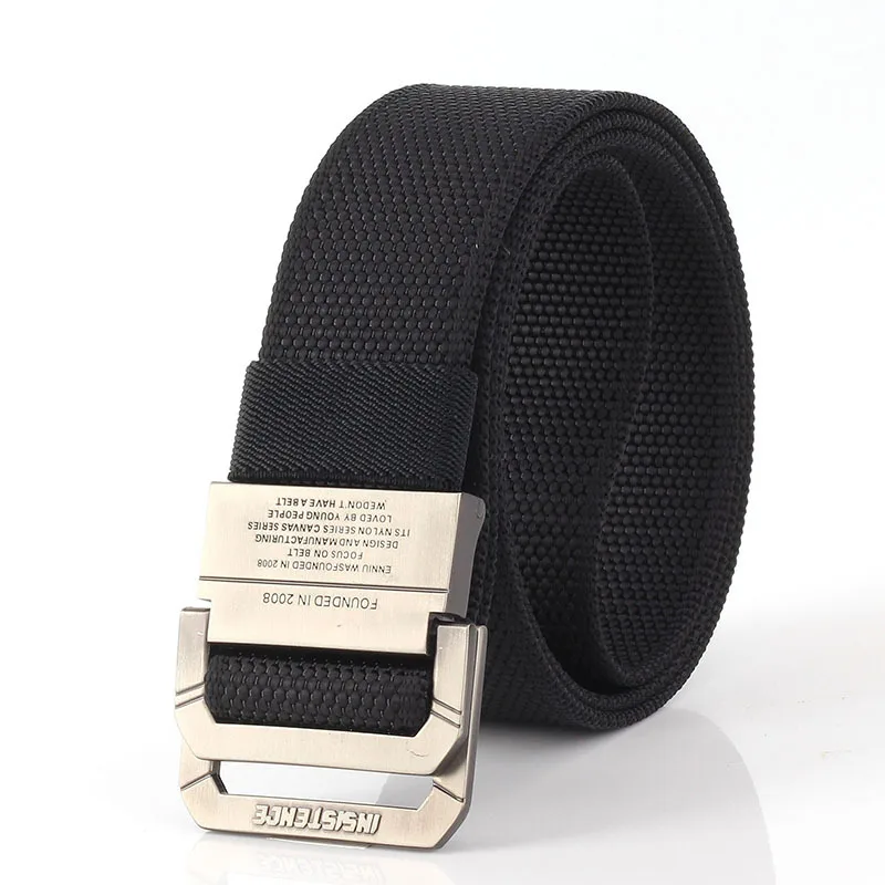Nylon Man's CanVas Belt Automatic Leisure Belt Student's Fashion  Belt
