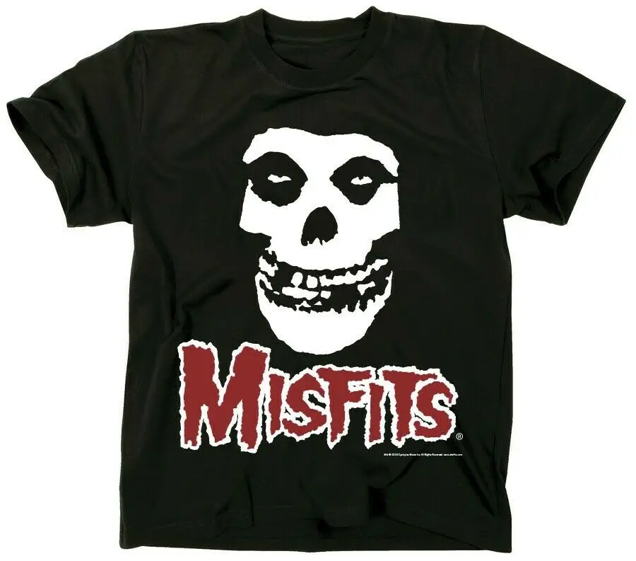 Новинка MISFITS футболка с логотипом черепа M XL ужас панк XXXTentacion Fiend Post Malone|Мужские