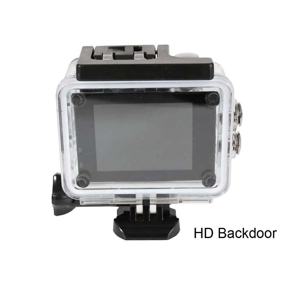 Action Camera Waterproof Case for SJCAM SJ4000/EKEN H9/H9R/AKASO EK7000/EK5000 Dive Housing Protection Shell Accessories | Электроника