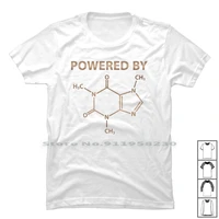 powered by molecule t shirt 100 cotton molecule coffee power lover over mole red ole we