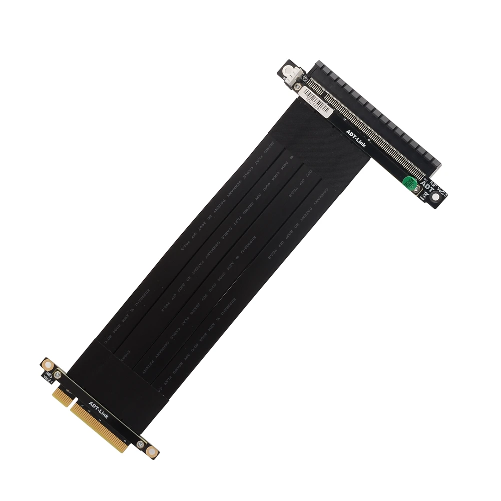Ethernet Mining PCI-e x8 до x16 Графическая карта Удлинительный кабель с SATA питанием для RTX 3060