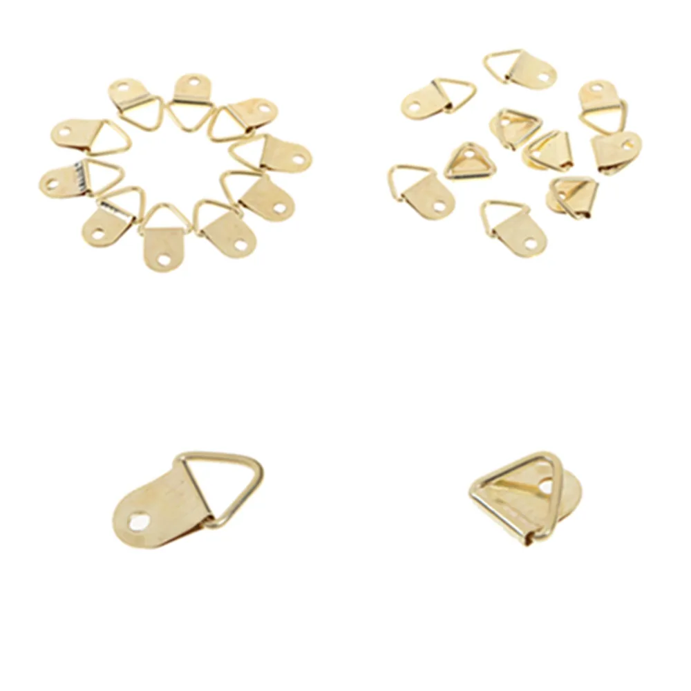 10 шт. золотистые D-образные кольца 9 х20 мм | Обустройство дома