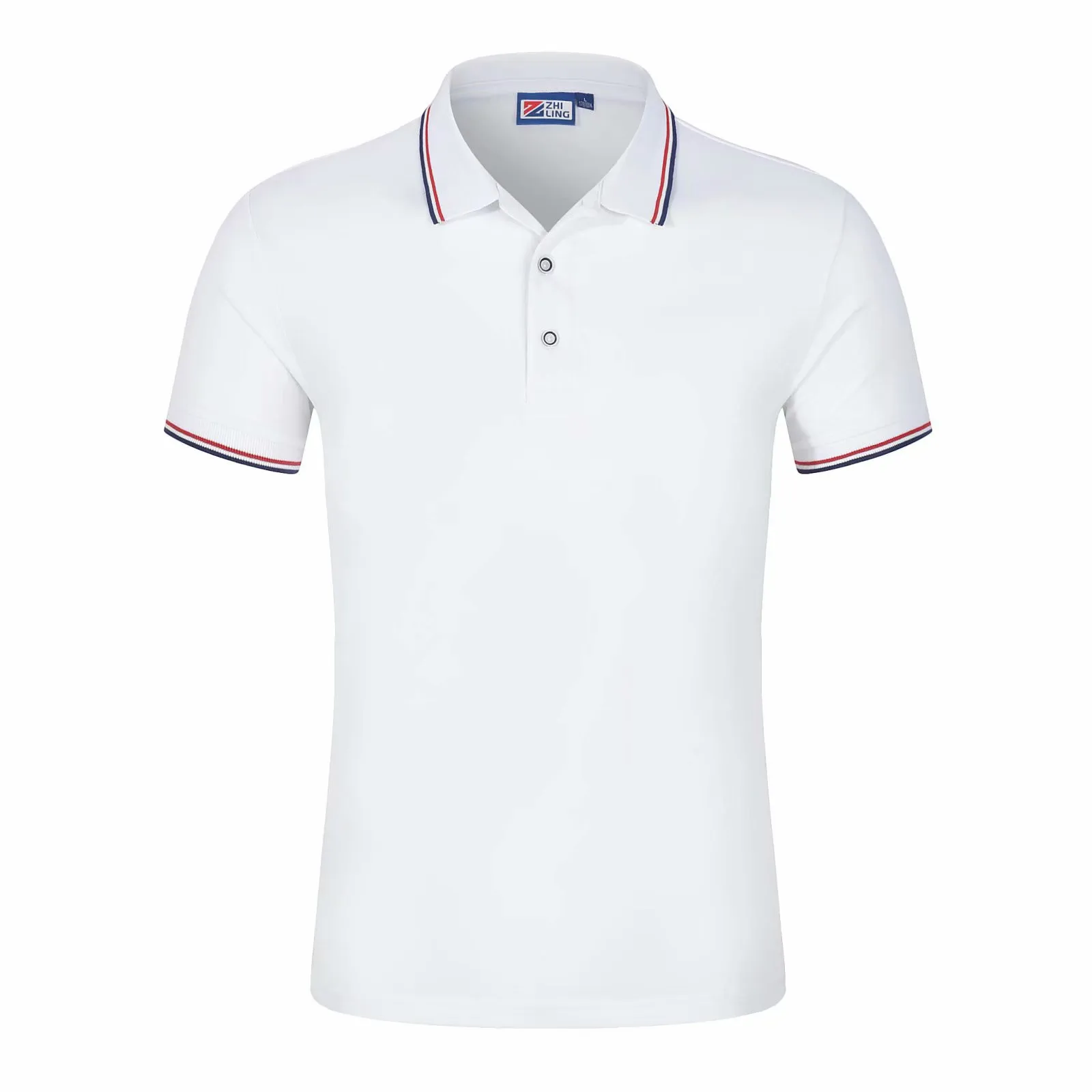 

2021 new men's breathable soft polo shirt casual short-sleeved lapel solid color fashion business men's thin summer