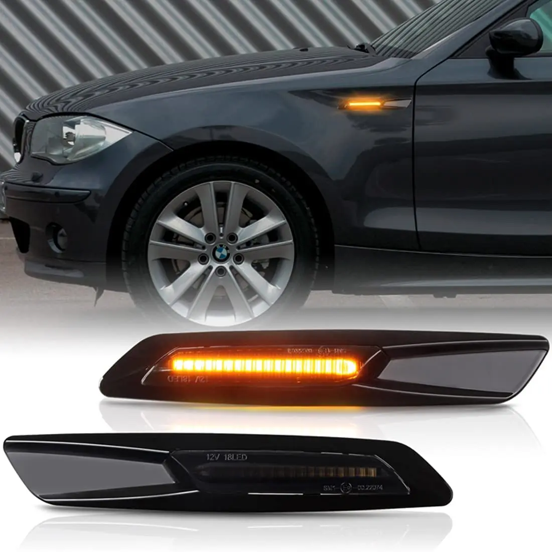 

Поворотник для BMW 1 3 5 серии E81 E82 E87 E88 E90 E91 E92 E93 E60 E61