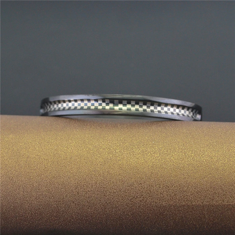 

Elegant 8mm Multi Square Bracelets Men Bijoux Fashion Black Color Stainless Steel Bangles for Women Girls Trendy Jewelry Gift