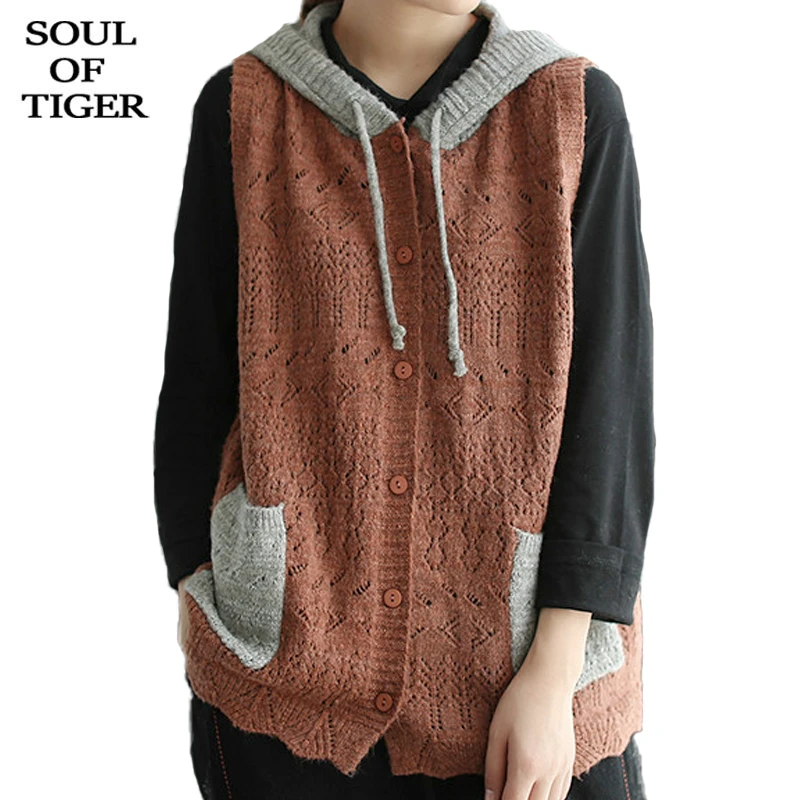 SOUL OF TIGER новые зимние модные корейские Рождественские Свитера Женские Вязаные
