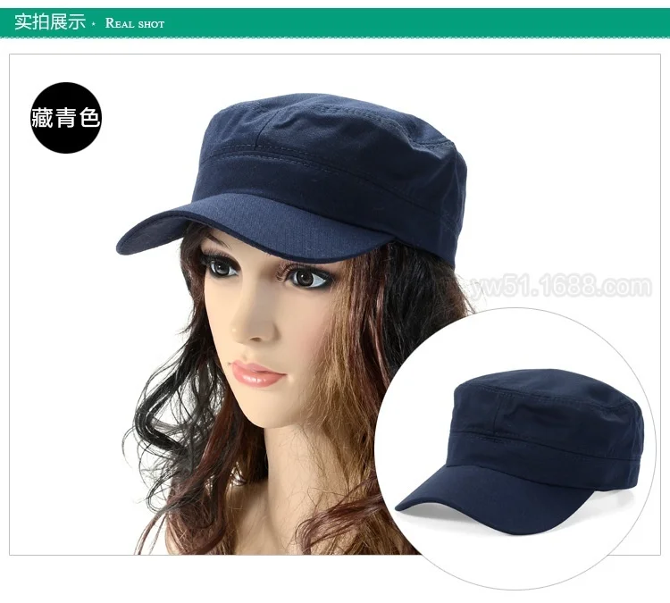 Новая классическая простая винтажная армейская Военная Кепка хлопковая