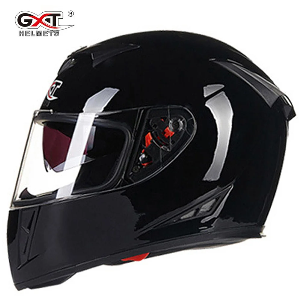 

GXT мотоциклетный шлем полный уход за кожей лица Casco Moto двойной козырек Гонки Мотокросс Шлем модульная Мото шлем мотоцикл Capacete #