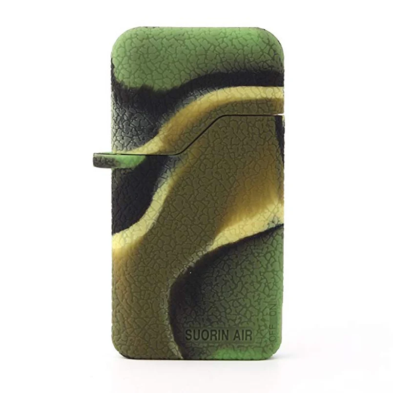 Текстура силиконовый чехол для Suorin Air 400mAh Защитная резиновая крышка рукав наклейка гель shiel подходит Suorin воздушный комплект V1& V2 - Цвет: army