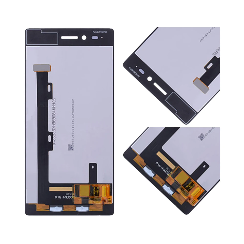 Сенсорный ЖК-экран 5 &quotдля LENOVO Vibe Shot дигитайзер в сборе для Lenovo Z90 дисплей с рамкой
