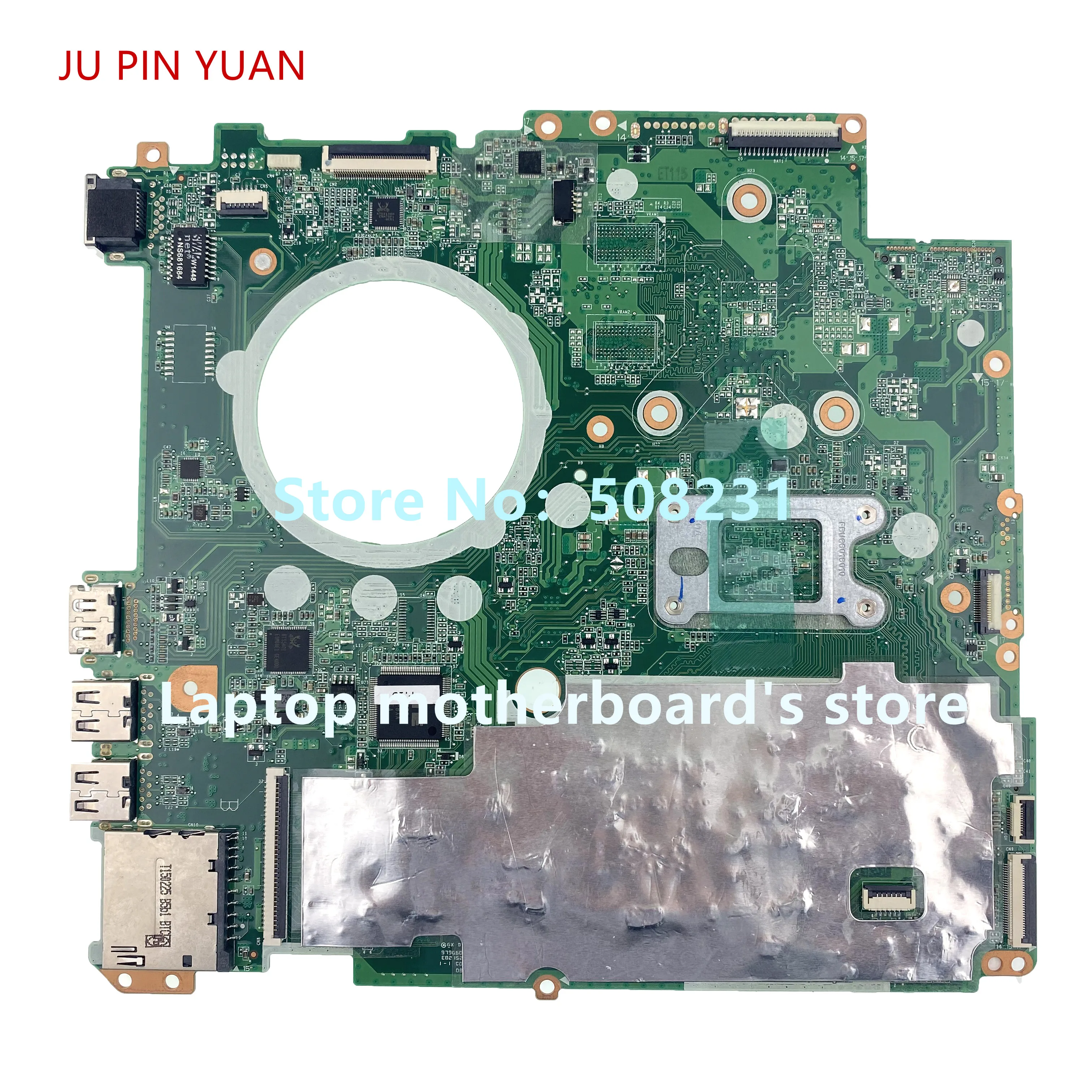 

JU PIN YUAN 787484-001 787484-501 DAY12AMB6D0 Laptop motherboard For HP Pavilion 17-F Mainboard 100% fully Tested