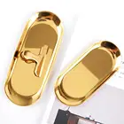 Овальная еда фруктовый завтрак десерт поднос для хранения ювелирных изделий тарелка блюдо домашний декор