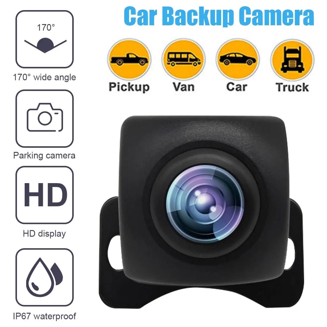 HD Wi Fi беспроводная камера заднего вида/Переднего Вида с функцией ночного видения