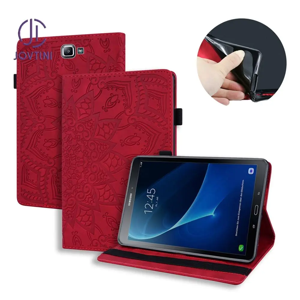Печать pattern Флип Чехол Для samsung Galaxy Tab A 10 1 T580 T585 T587 SM &quotиз искусственной кожи чехол