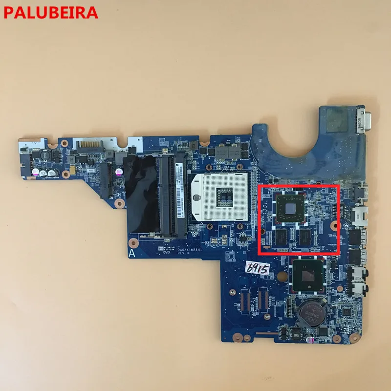 PALUBEIRA 595183-001 631596-001 615580-001 608824-001 аккумулятор большой емкости для hp CQ42 G42 G62 CQ62 Материнская плата ноутбука DAOAX1MB6F0 DA0AX1MB6H1