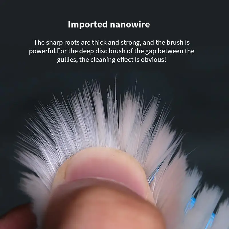 

Cleaning Brush Silicone Coloring Nano Non-Slip Design Ergonomic Dense Bristles Silicone Bristles Brush Hangable Household