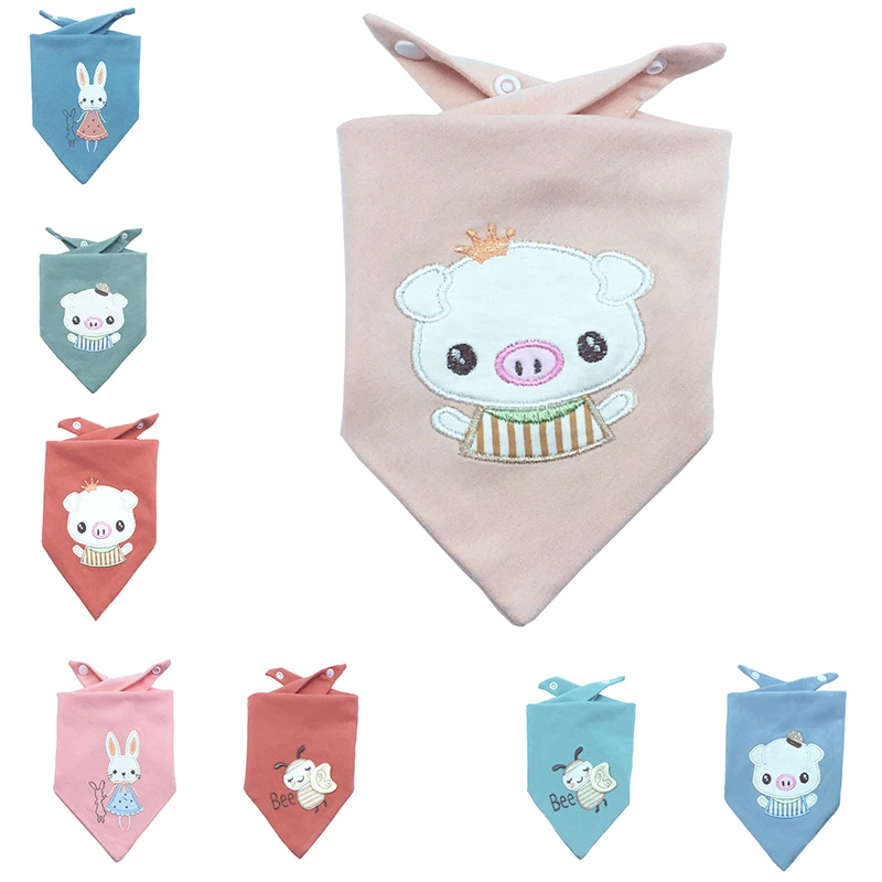 

Baby bib Babador Feeding Smock Cotton Bandana Bibs Infant Burp Cloths Saliva Towel Baby Eating Accessory Soft CZJ007