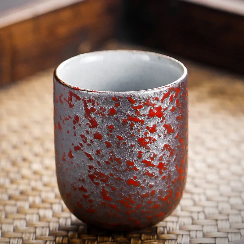 

Japanese Style Simple High-value Stoneware Mugs Fashionable Creative Retro Light Luxury Milk Cups Christmas Mugs Coffee Cup