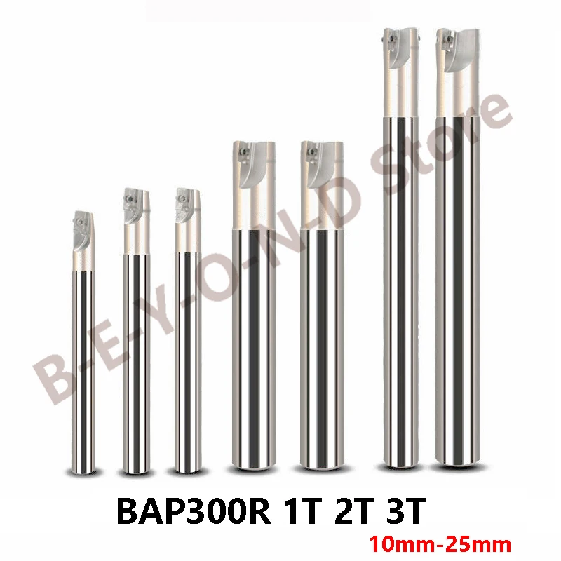 BEYOND BAP300R 16mm 1T 2T Milling Cutter Holder BAP 300R 10mm 12mm 14mm 15mm 19mm use APMT1135 Carbide Insert CNC EndMill Shank