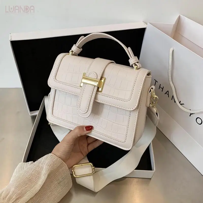 

New 2020 Women Shoulder Leather Famous Sweet Famale Handbag Personality Trend Fashion Vintage Casual Tote Girl Bags For Women
