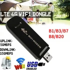 Мобильный широкополосный маршрутизатор LTE 4G, 150 Мбитс, USB-модем, сетевой адаптер, европейская версия