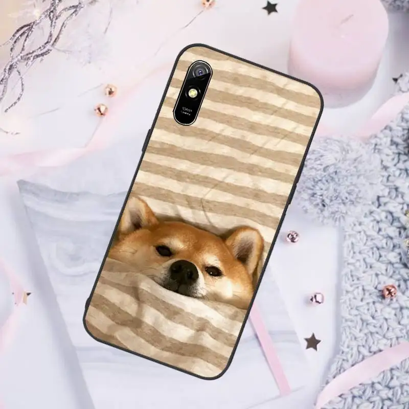

animal shiba inu Phone Cases For Xiaomi Mi Redmi Note 7 8 9 pro 8T 9T 9S 9A 10 Lite pro