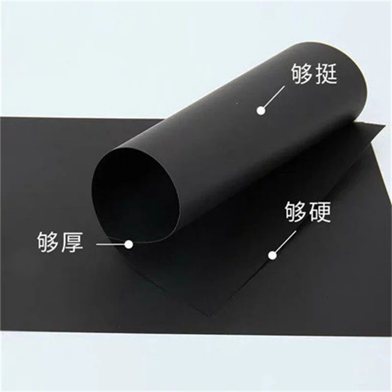 Черный картон A4 черный плотная твердая детская ручная роспись бумага для альбома