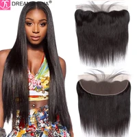 dreamdiana brazilian straight hair frontal closure body wave 13x4 lace frontal kinky curly ear to ear lace frontal closure 22