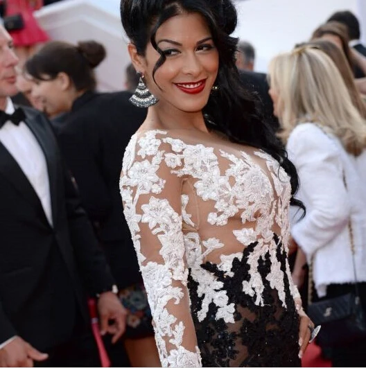 Платье с длинным рукавом и аппликацией новинка 2018 модное сексуальное платье