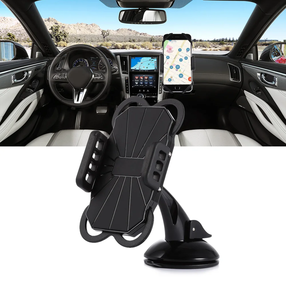 360 градусов Автомобильный держатель для мобильного телефона кронштейн лобового